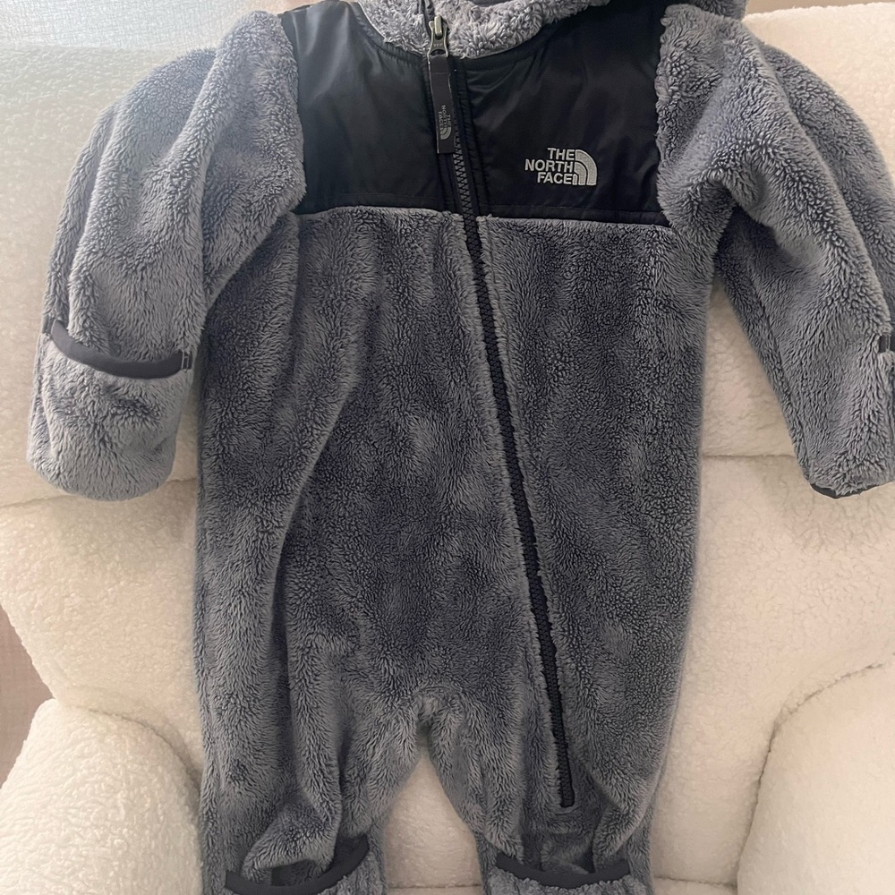 The North Face Gray Kids One Piece